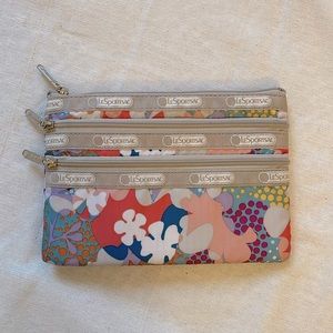 LeSportac 3 Zippered Pouch